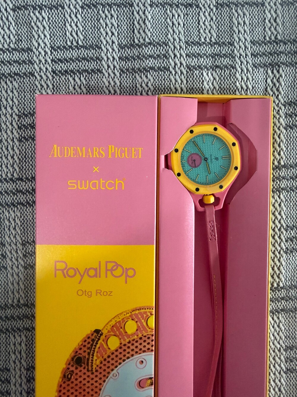 Swatch x AP Royal POP Collaboration Pocket Watch